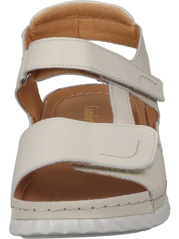 Comfortabel Komfort-Sandalen, Klassische Sandaletten in beige