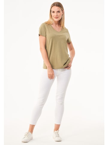 Organication T-Shirt "WCASUAL002" in Oliv