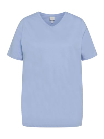 Ulla Popken Shirt in himmelblau