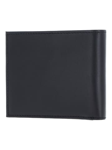 oxmox Leather Geldbörse RFID Schutz Leder 12 cm in schwarz-circle bloom