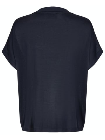 NÜMPH Rundhalspullover für Damen in dunkel-blau