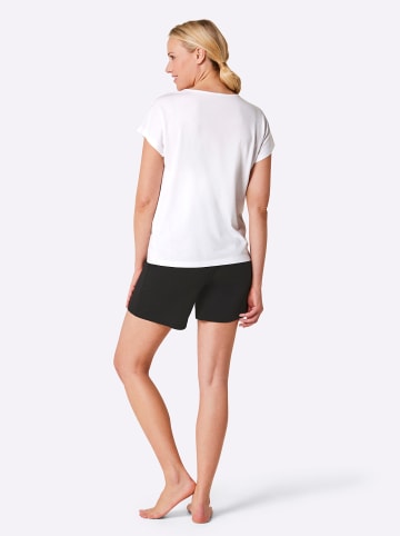 WITT WEIDEN Shorty in weiß-schwarz