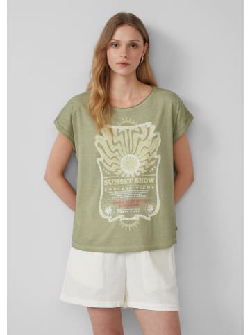 QS T-Shirt in 72D1_salbeigrün