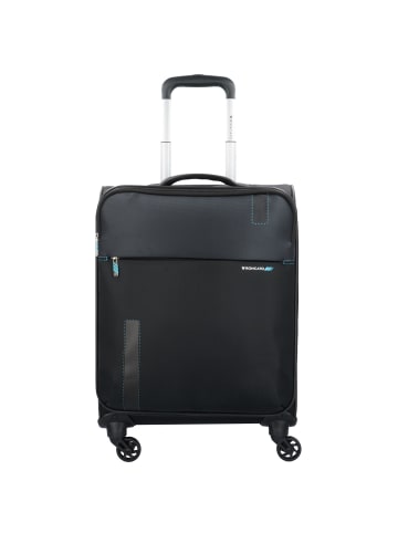 Roncato Speed 4 Rollen Kabinentrolley S 55 cm mit Dehnfalte nero