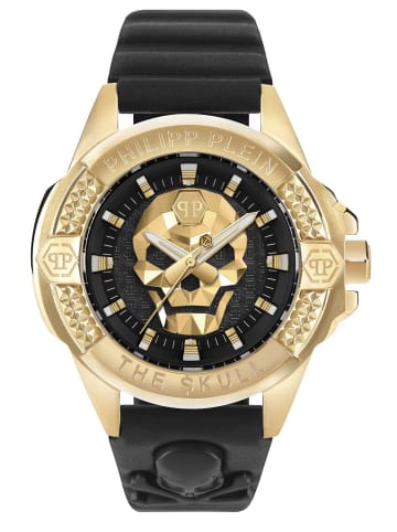 Philipp Plein Quarzuhr The $kull Goldfarben in gold