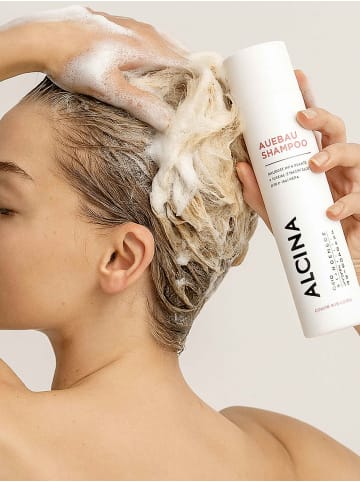ALCINA Aufbau-Shampoo für strapaziertes Haar, 250 ml