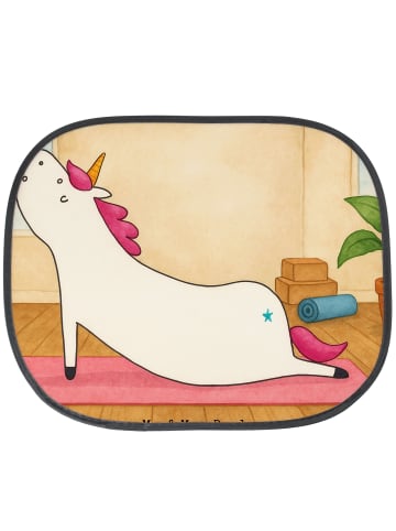 Mr. & Mrs. Panda sonnenschutz Einhorn Yoga Design ohne Spruch in Weiß