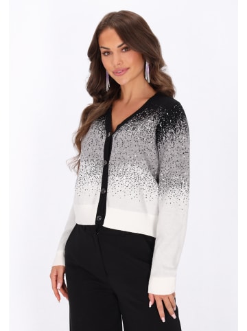 faina Cardigan in grey multicolor