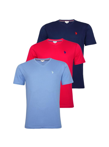 U.S. Polo Assn. T-Shirt in mehrfarbig