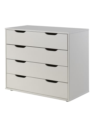58 aufm Kessel SCHUBLADENKOMMODE Kassie 86x72x43 aus MDF in Weiß