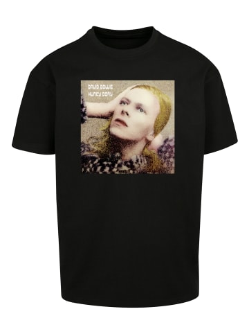 F4NT4STIC Heavy Oversize T-Shirt David Bowie Rock Music Hunky Dory in schwarz