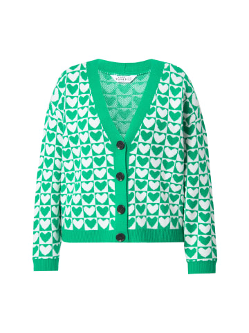 Studio Untold Strickjacke in smaragdgrün