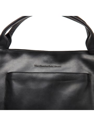 The Chesterfield Brand Fioline Handtasche Leder 35 cm black
