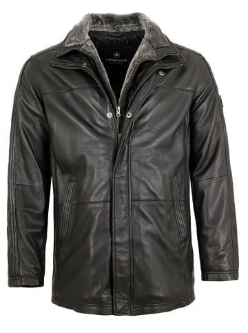 redpoint Lederjacke Lammnappa in Schwarz