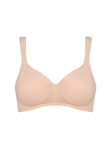 Triumph Schalen BH ohne Bügel Modern Soft & Cotton in Neutral Beige