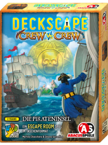 Abacusspiele Spiel - Deckscape - Crew vs Crew (Spiel)