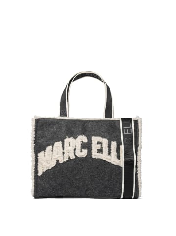 Marc Ellis Schultertasche in NERO CHIARO
