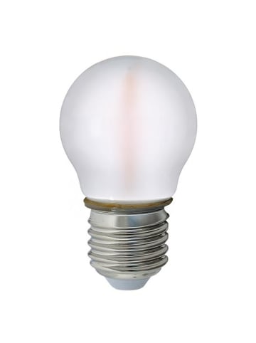 Licht-Erlebnisse E27 LED-Leuchtmittel in Warmweiß EEK E A bis G Ø 4.5 cm in Matt Weiß