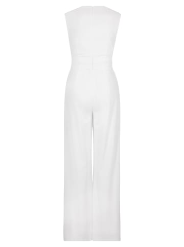Vera Mont Jumpsuit mit weitem Bein in Rohweiß