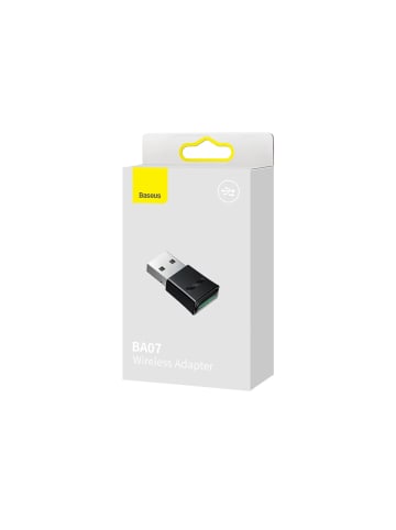 Baseus Baseus BA07 Bluetooth-USB-Adapter – Schwarz - Bluetooth 5.3 in Schwarz