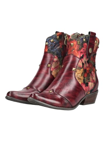 LAURA VITA Stiefelette in Weinrot