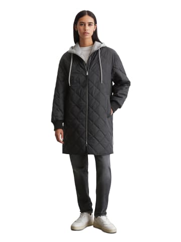Marc O'Polo DENIM Long-Blouson im Aviator-Stil regular in Schwarz