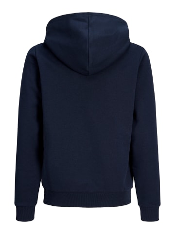 JACK & JONES Junior Hoodie Kapuzenpullover Logo-Print Jjcollegey in sky captain