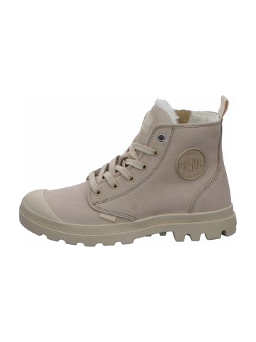 Palladium Schnürboots in Beige