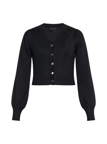 NAEMI Damen Cardigan in SCHWARZ