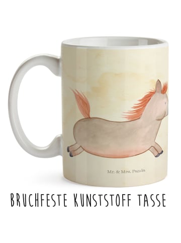 Mr. & Mrs. Panda Trinkbecher Pferd Springen ohne Spruch in Vintage