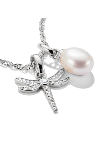 Thomas Sabo Charm-Anhänger in silber, weiß