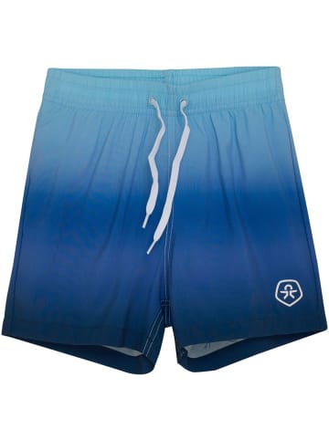 Color Kids Kinder Short "Swim Shorts AOP und Magic" in Blau