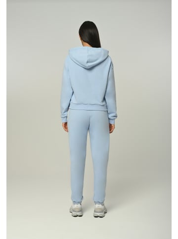 Tom Barron Trainingsanzug Women Regular Tracksuit With Zipper Top And Emboidery Aplique Design in blau