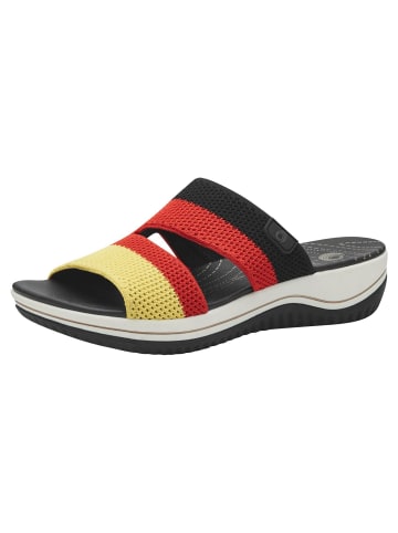 Jana Coshy Original – Die Hallux-freundliche Pantolette in Multicolor