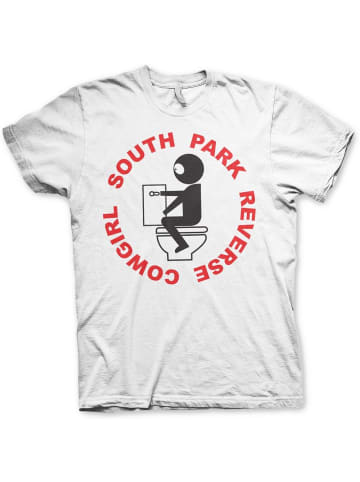 South Park T-Shirt "Reverse Cowgirl Big Tall T-Shirt" in Weiß