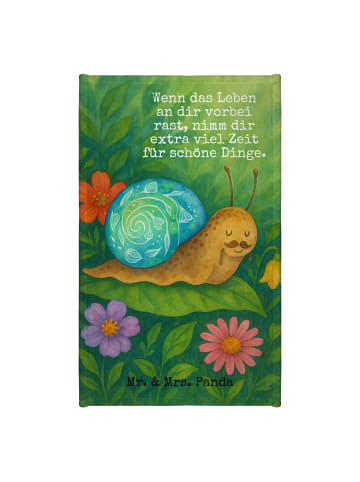 Mr. & Mrs. Panda handtuch gäste wc Schnecke Sir Design mit Spruch in Weiß