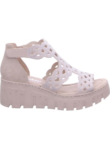 rieker Keilsandalette in beige