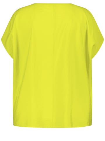 SAMOON Bluse ohne Arm in Lemon Green