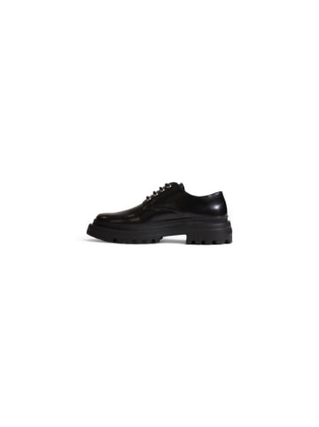 Love Moschino Schwarz Damen Lace Ups Schuhe