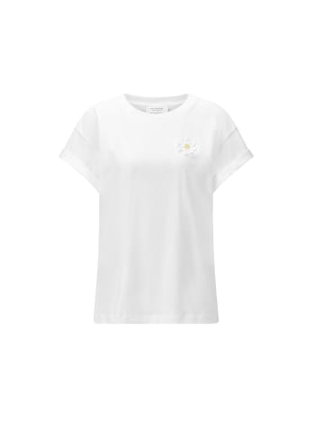 Rich & Royal Boyfriend Sparkle Organic Shirt in White