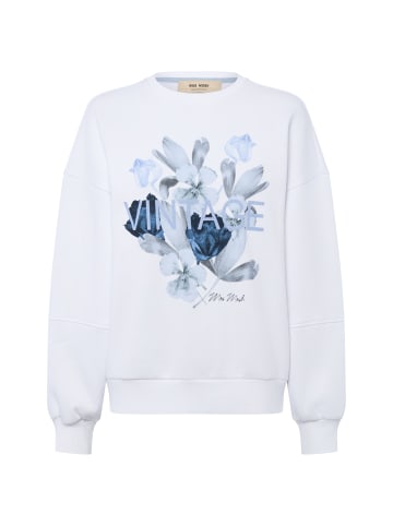 Mos Mosh Sweatshirt MMNati in weiß blau