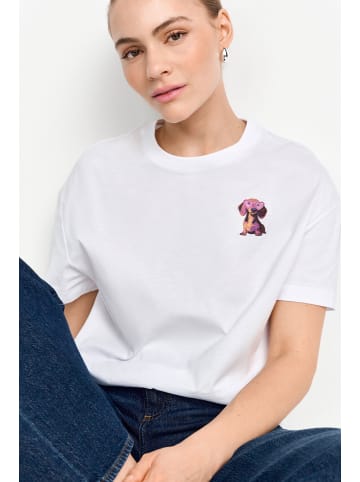 Rich & Royal T-Shirt in weiß