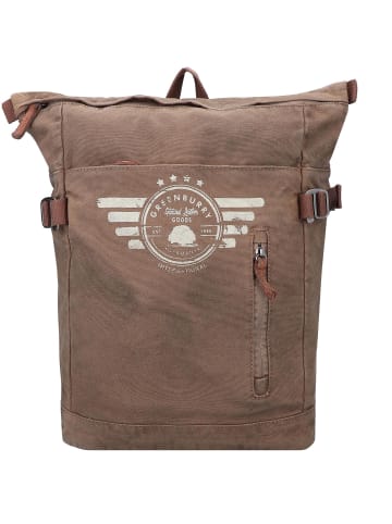 Greenburry Aviator Rucksack 41 cm Laptopfach in khaki