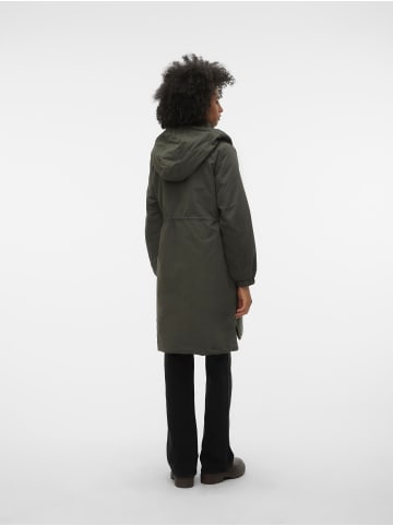 Vero Moda Langer Parka in Peat