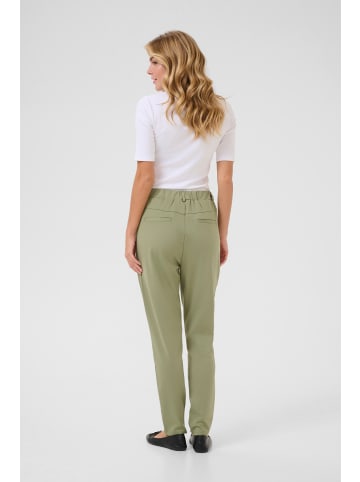 Kaffe Strickhose KAjenny Regular fit in Oil Green