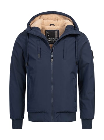 Alessandro Salvarini Winterjacke AS-431 in Navy