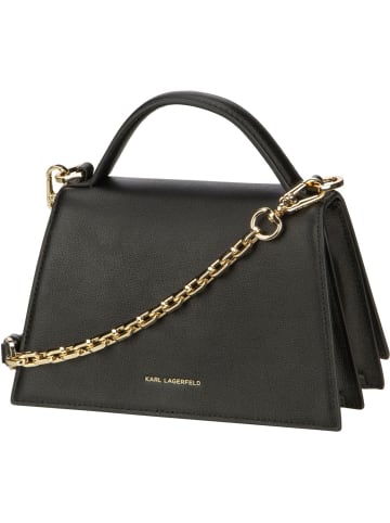 Karl Lagerfeld Handtasche K/Signature 2.0 SM in Black/Gold
