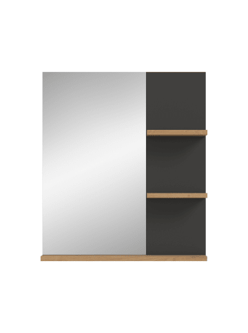 CALICOSY Spiegel ENO in Helles Holz - (W) 63 x (H) 73 x (L) 16 cm