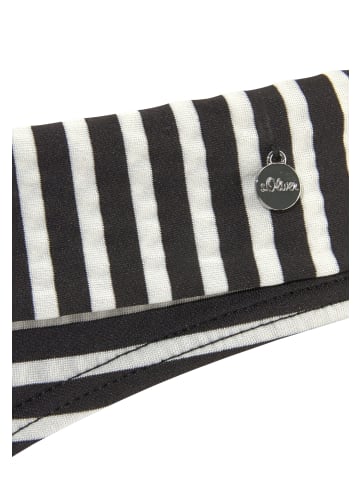 s.Oliver Bügel-Bikini in schwarz-weiß