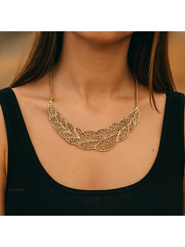 Steuer Modeschmuck Metall in gelb